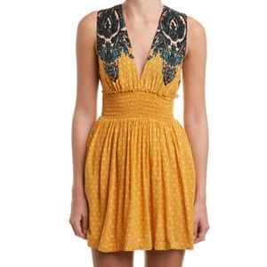 EUC Free People Walking Through My Dreams Mini Dress